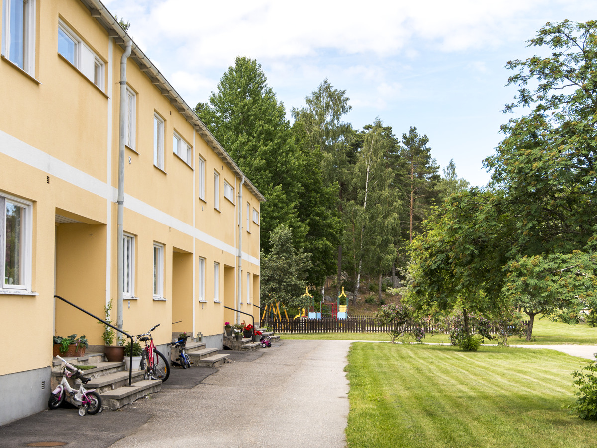 Bostäder på Tallvägen i Kjula